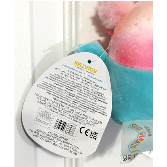 Squishmallow Gala the 4-inch Griffon Plush Christmas Ornament, S4 #1383 - Picture 6 of 7